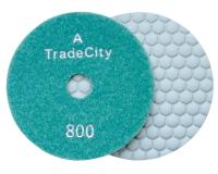 Алмазные гибкие шлифовальные круги TRADECITY Pads 7-STEP №800 D125