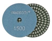 Алмазные гибкие шлифовальные круги Капля Pads 7-STEP №1500 100D